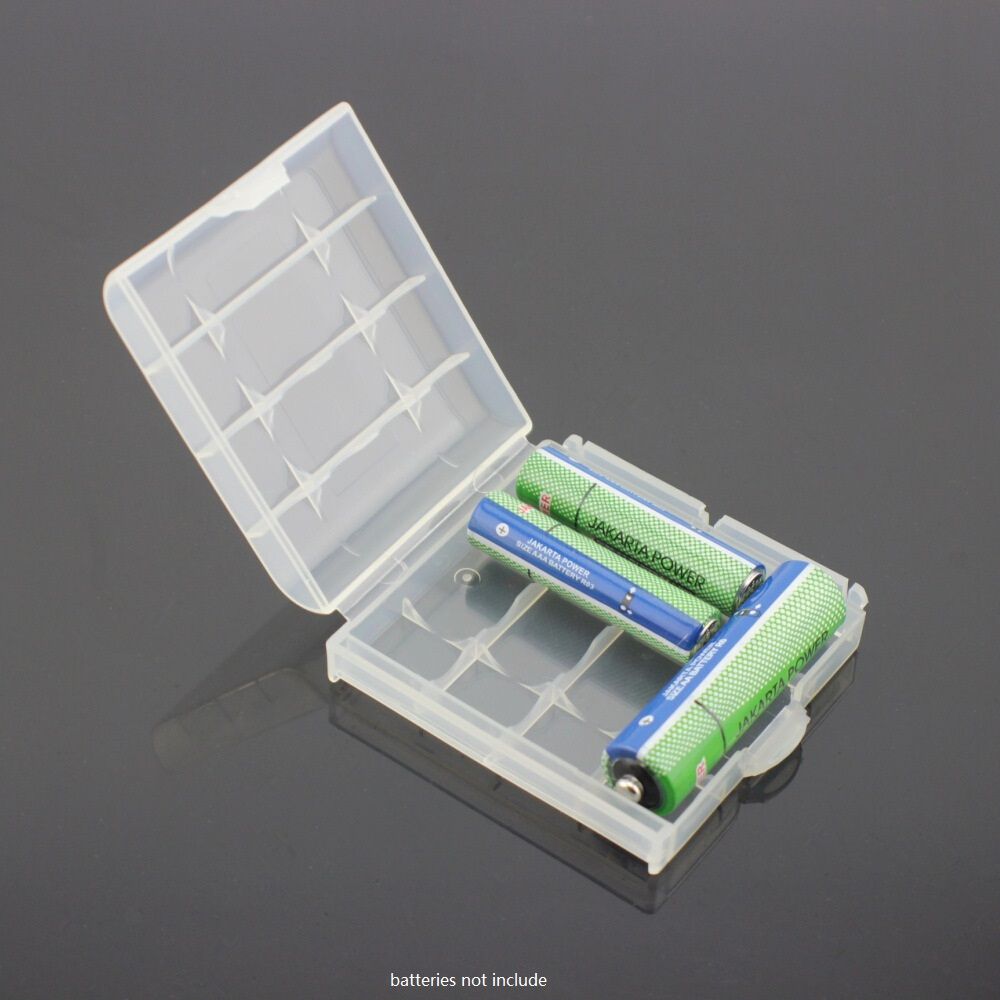 Home Organization Box Bins Hard Plastic Transpa Aa Home Organization Box Bins Hard Plastic Transpa Aa Aaa Battery Storage Bo Case Holder Clear Batteries Cell Cover Container Organizer By