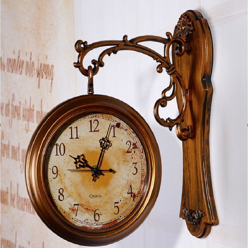 Whole Wall Clock Modern Design Double Sided 3d Whole Wall Clock Modern Design Double Sided 3d Digital Saat Large Vintage Clocks Reloj Relogio De Parede Watch For