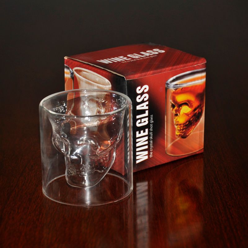 Doomed Crystal Skull Shot Glass Doomed Crystal Skull Shot Glass
