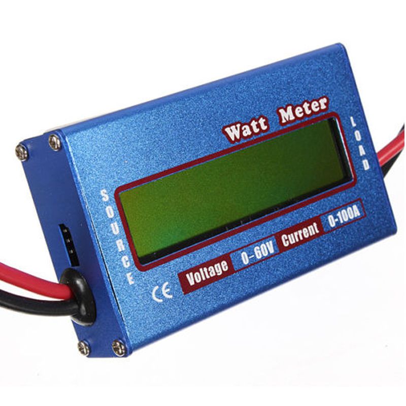 2021 Digital DC Watt Meter 60V/100A Voltage Current Power & Battery