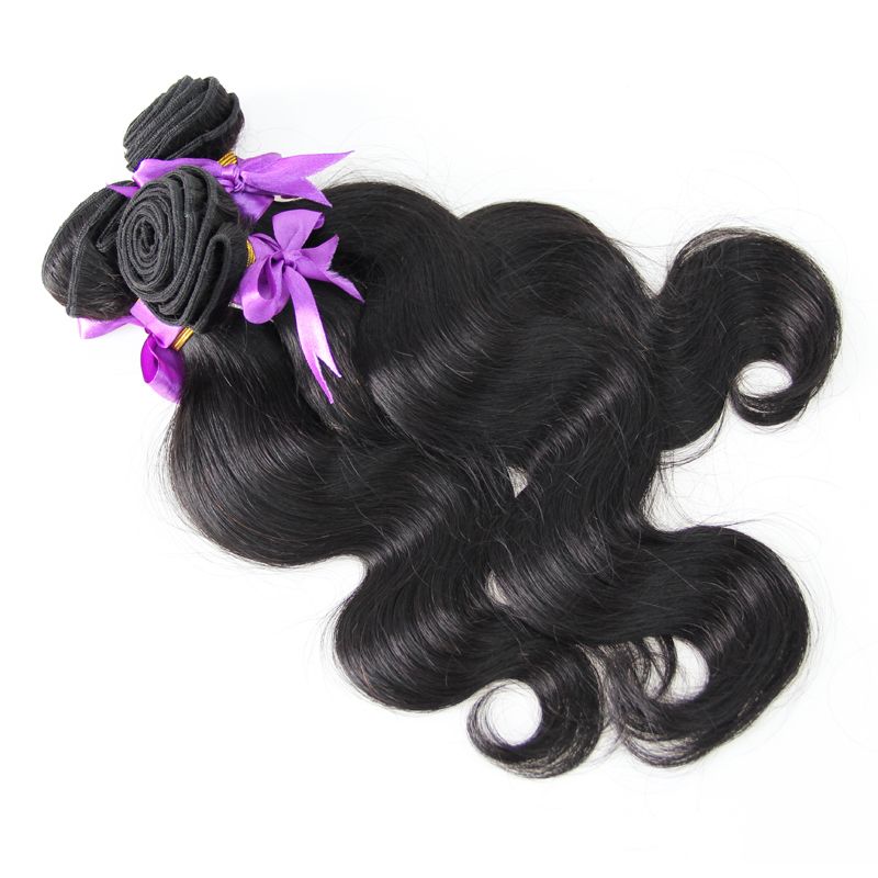 Hair Bundle Websites Natural Black Brazilian Body Wave Hair