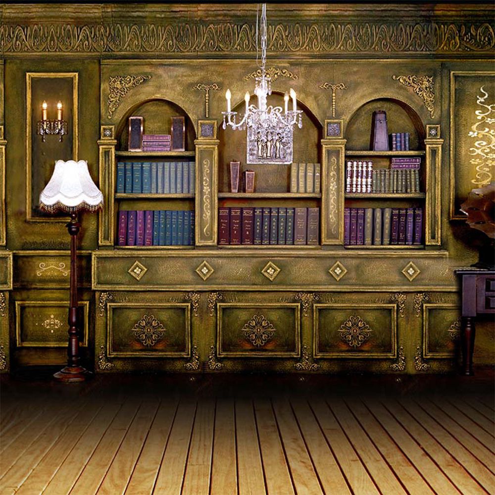 2018 Indoor Room Bookshelf Backdrop Photography Bookcase Floor Lamp ... 2018 Indoor Room Bookshelf Backdrop Photography Bookcase Floor Lamp ...