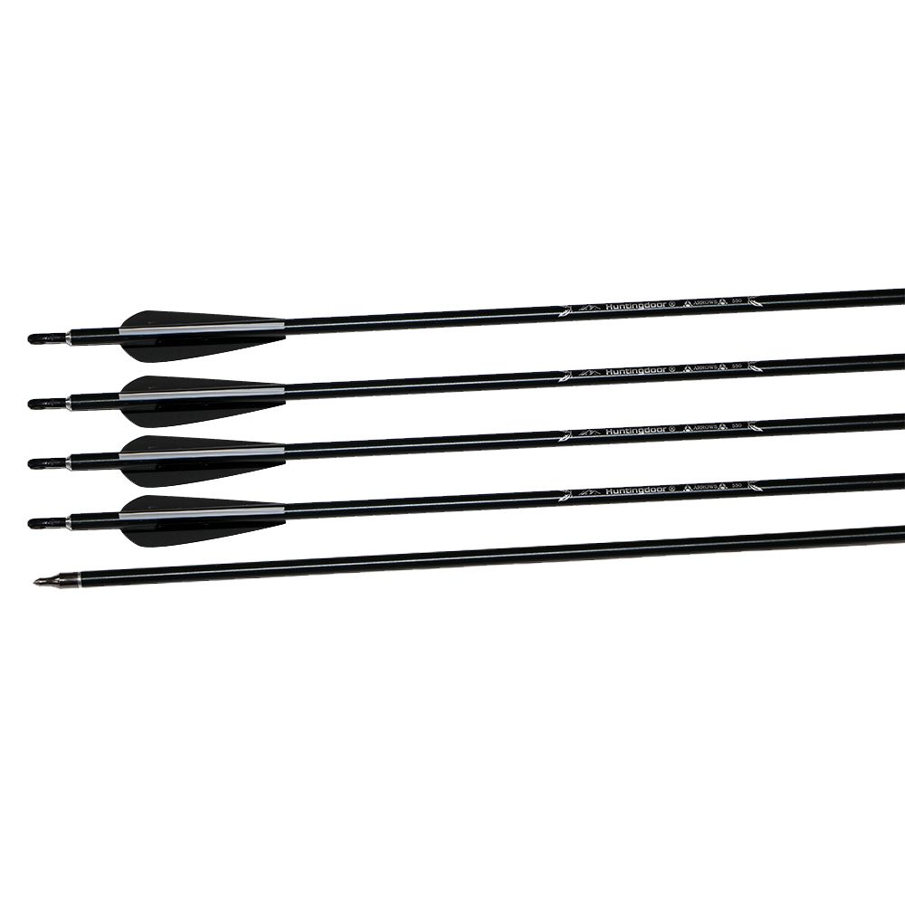 2021 Huntingdoor Archery Hunting Arrows 31 Inch Black Colour Aluminum