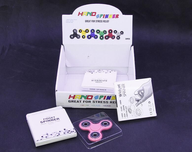 mystery box of fidget spinner toys