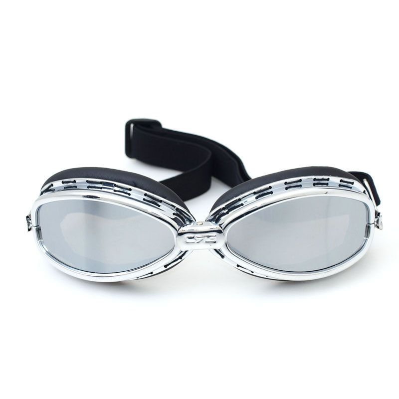 2017 MJMOTO Glass Motorcycle Helmet Goggles Windproof Motorbike Open