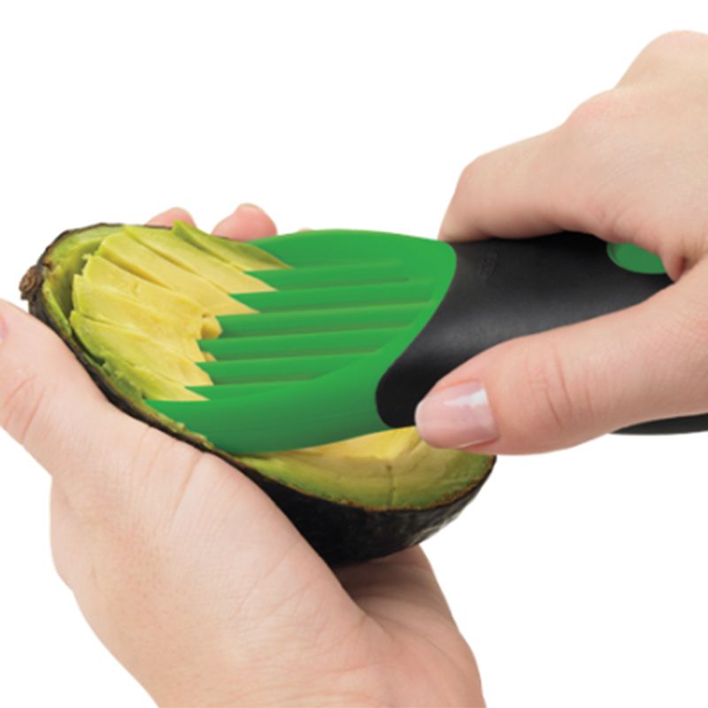 Kitchen Utensil Tool For Fresh Ripe Avocados Pitter Chef Remi 3-IN-1 Avocado Slicer With Knife Voted Best Cooking Gadgets Peeler And Scoop