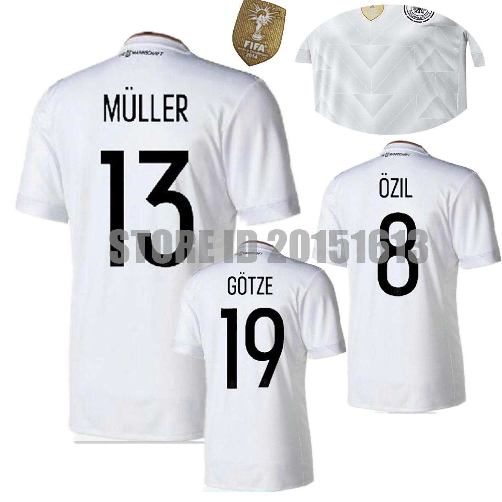 Germany Soccer Jersey Font Name