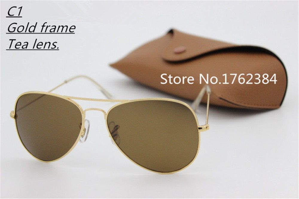 2019 Wholesale Price Designer Mans Sunglasses Glod Frame/Tea Men Womans Sunglasses Brand Sun ...