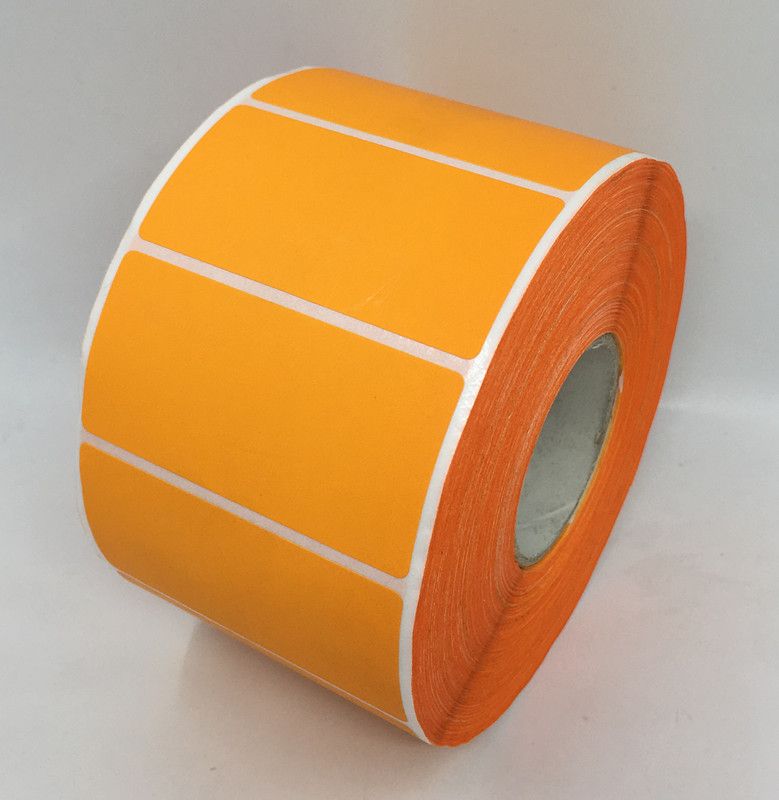 2021 60 30mm roll direct print blank paper sticker color package barcode sticker from 