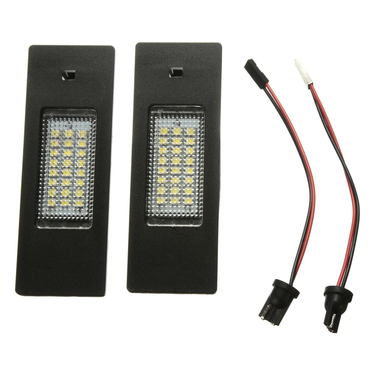 LED 24 SMD License Plate Light Number Plate Lamp For BMW E63 E81 E87