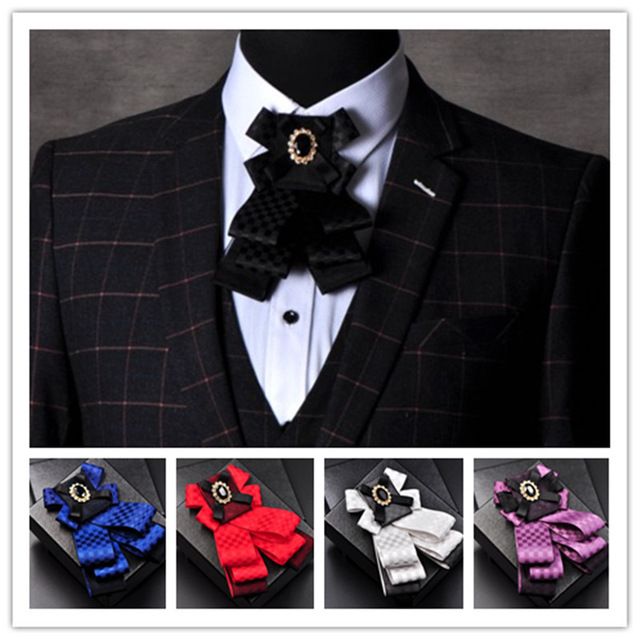 شهم القوس التعادل فراشة الرجال الرسمي التجاري عنق القوس التعادل الذكور بلون الزواج بابيون 5 ألوان 2017 أحدث 2020 من Wish Team 26 6ر س موبايل Dhgate