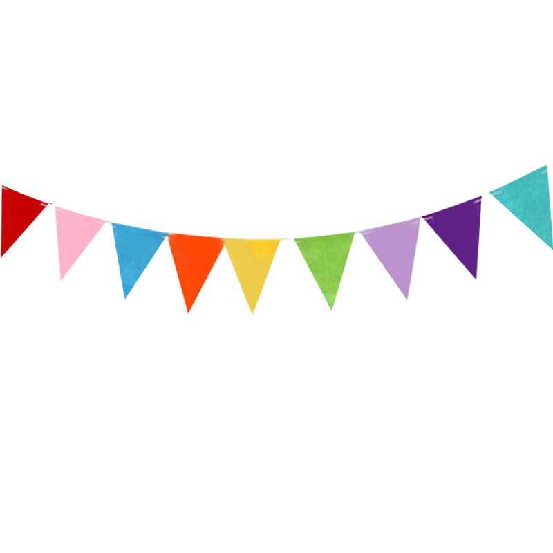 wholesale 3m happy birthday colorful pennant