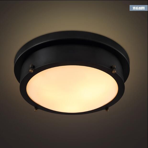 American Loft Industril Vintage Led Ceiling Lights Fixtures Creative American Loft Industril Vintage Led Ceiling Lights Fixtures Creative Round Retro Lamp Bedroom Light Plafon Luminaire Shabby Chic Chandelier Kitchen