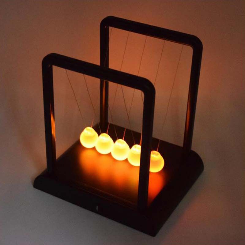 led newton's cradle