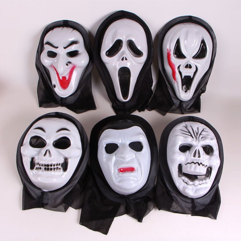 Children Screaming Halloween Mask Props Horror Single Monster Skull ...
