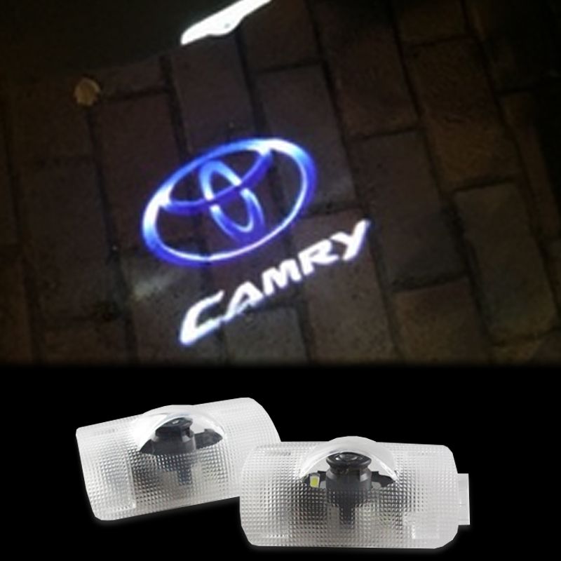 Door Logo Light & Image Is Loading 2xLEDLogoLightGhostShadow