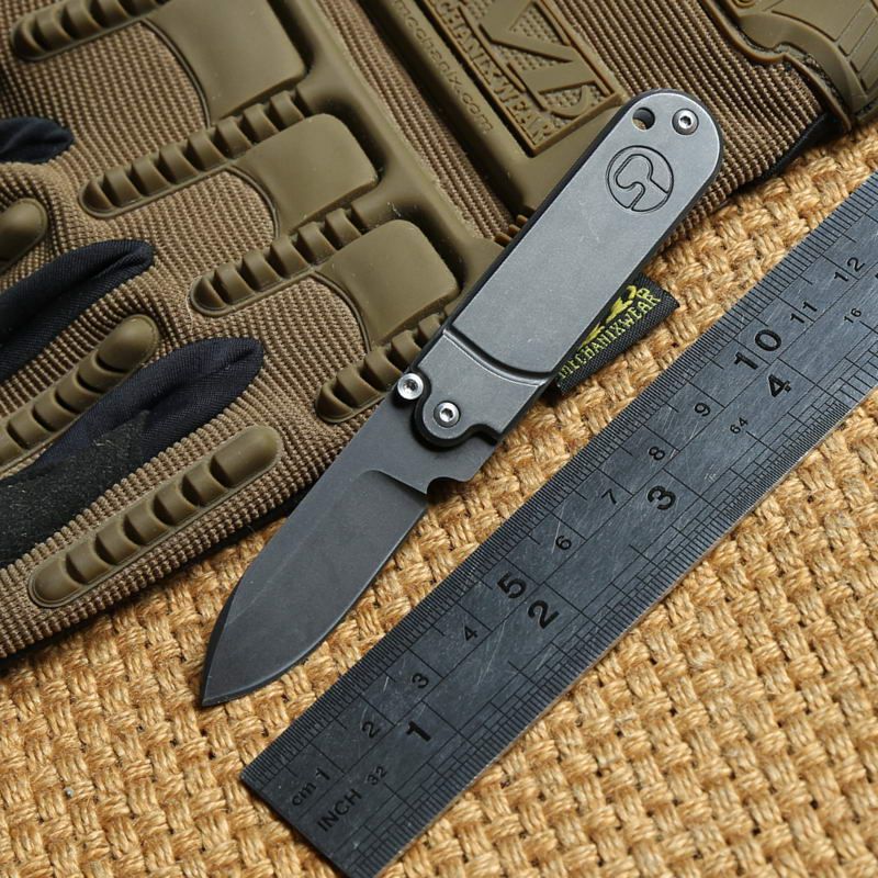 Bean Mini Tactical Pocket Folding Knife 440 Stainless Steel Utility Bearing Survival Knives