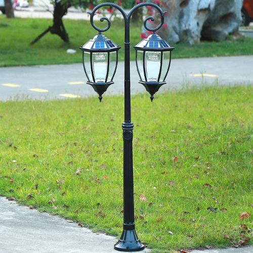 Solar Power Led Garden Street Lights Super Bright Solar Power Led Garden Street Lights Super Bright Outdoor Waterproof Road Home Post Lamps Villa Deck By