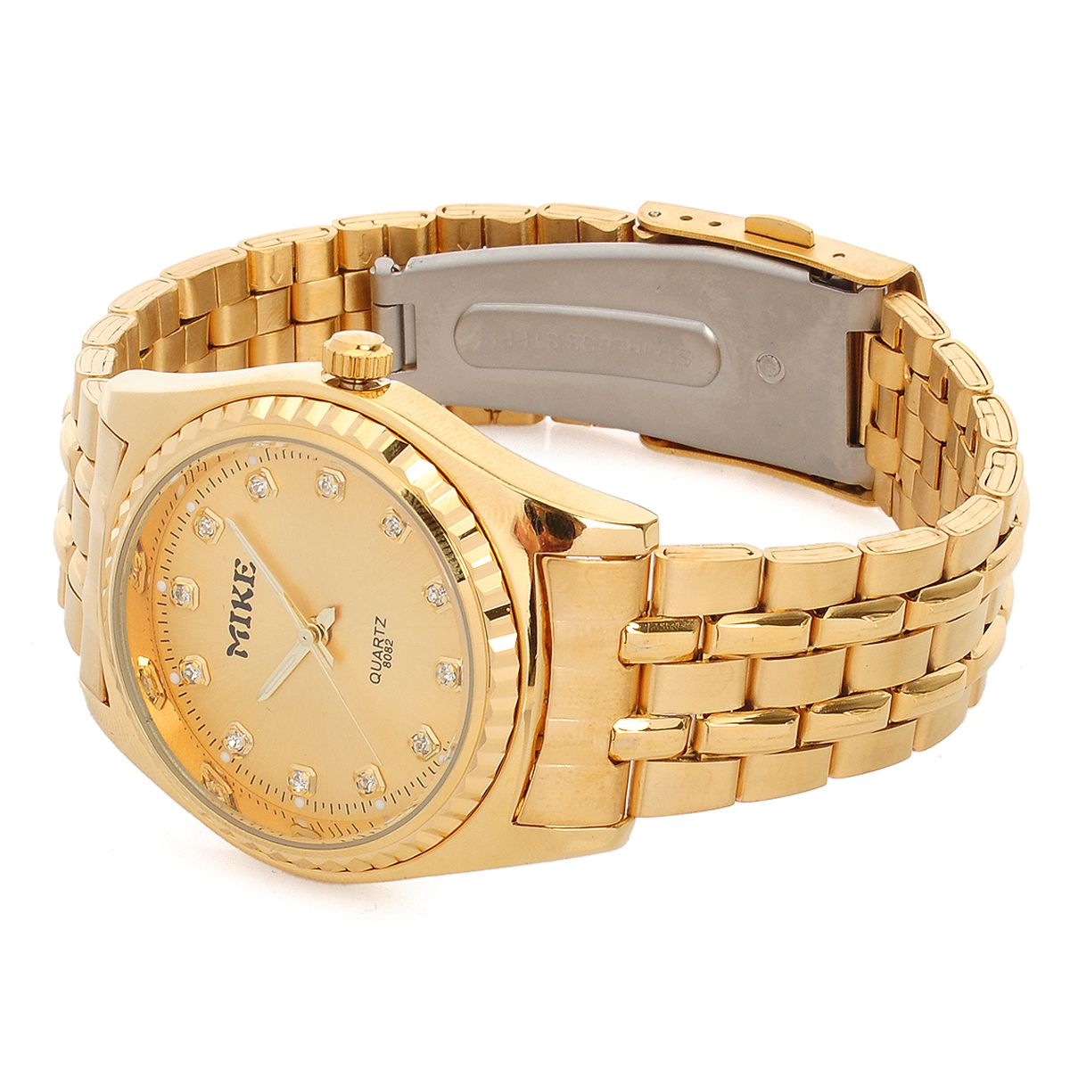 مايك ساعة رسمية للرجال انالوج بعقارب ستانلس ستيل ذهبي 1 626 2021 من Sportshoesstore 80 43ر س موبايل Dhgate
