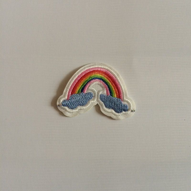 Wholesale Sewing Notions & Tools At 3.82, Get Fabric Artificial Rainbow Patch Heat Transfer