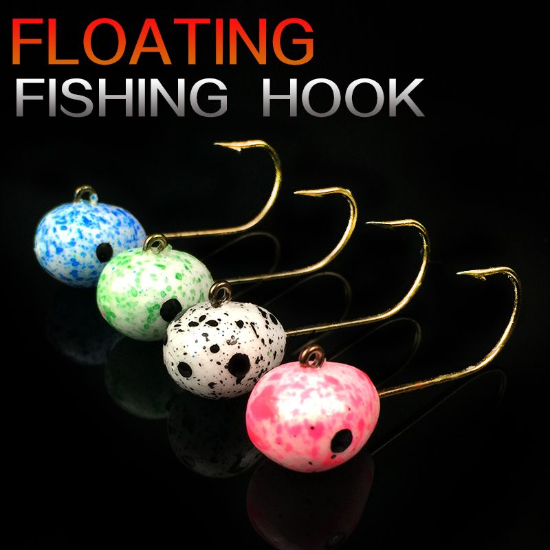 NEW Arrival Floating Round Fishing Hook Polyester Material Surface