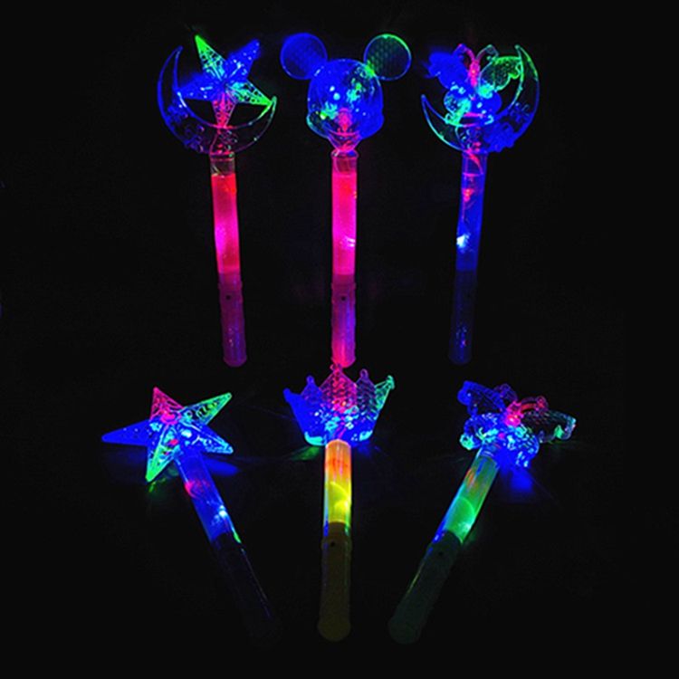 Magic Fairy Stick Children LED Toys Colorful Xingyue Magic Wand 
