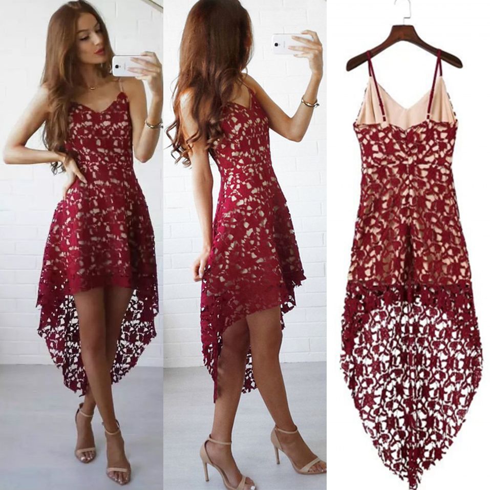 cocktail and party asymmetric dress