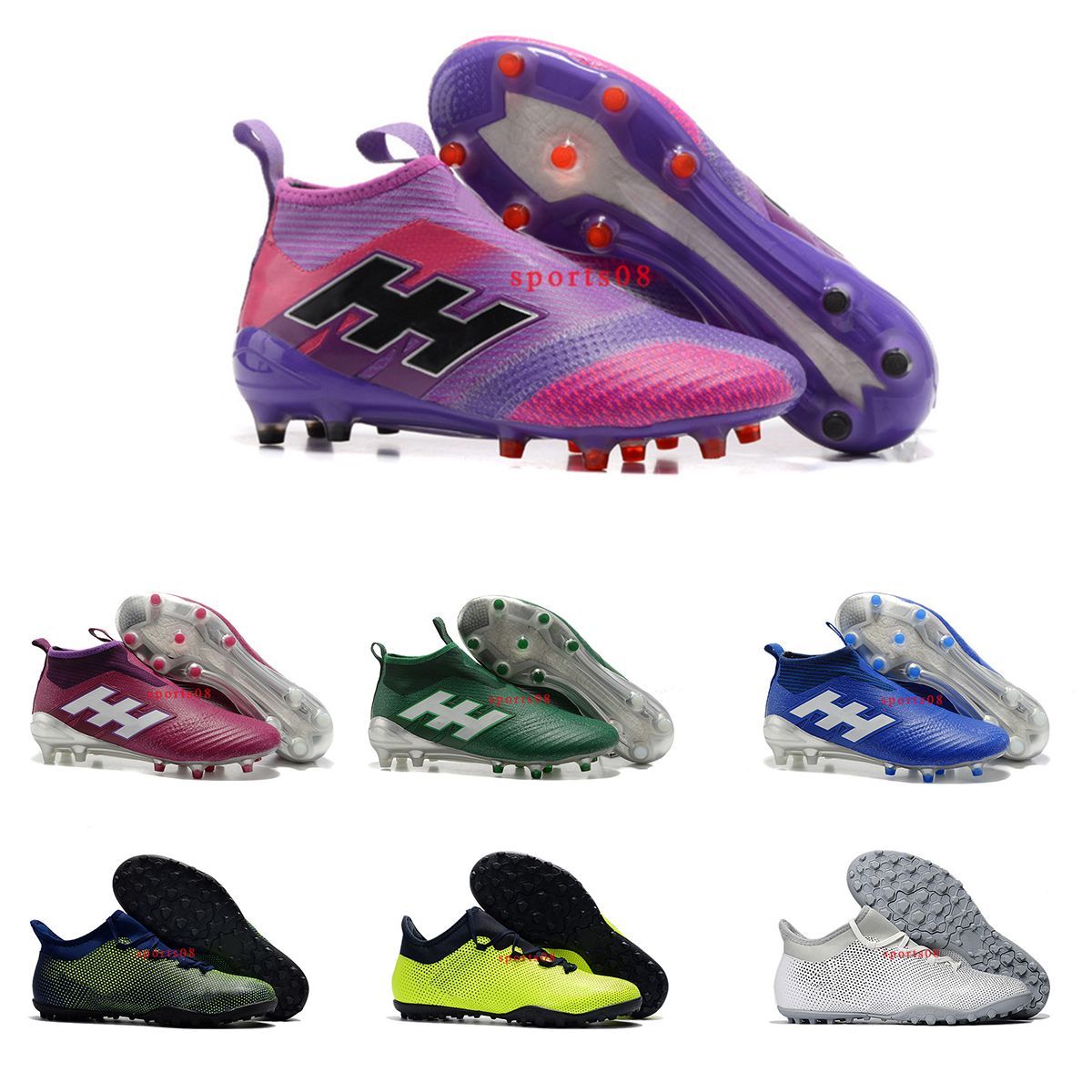 2020 2017 New Arrival ACE 17+ PureControl FG No Laces Soccer Cleats