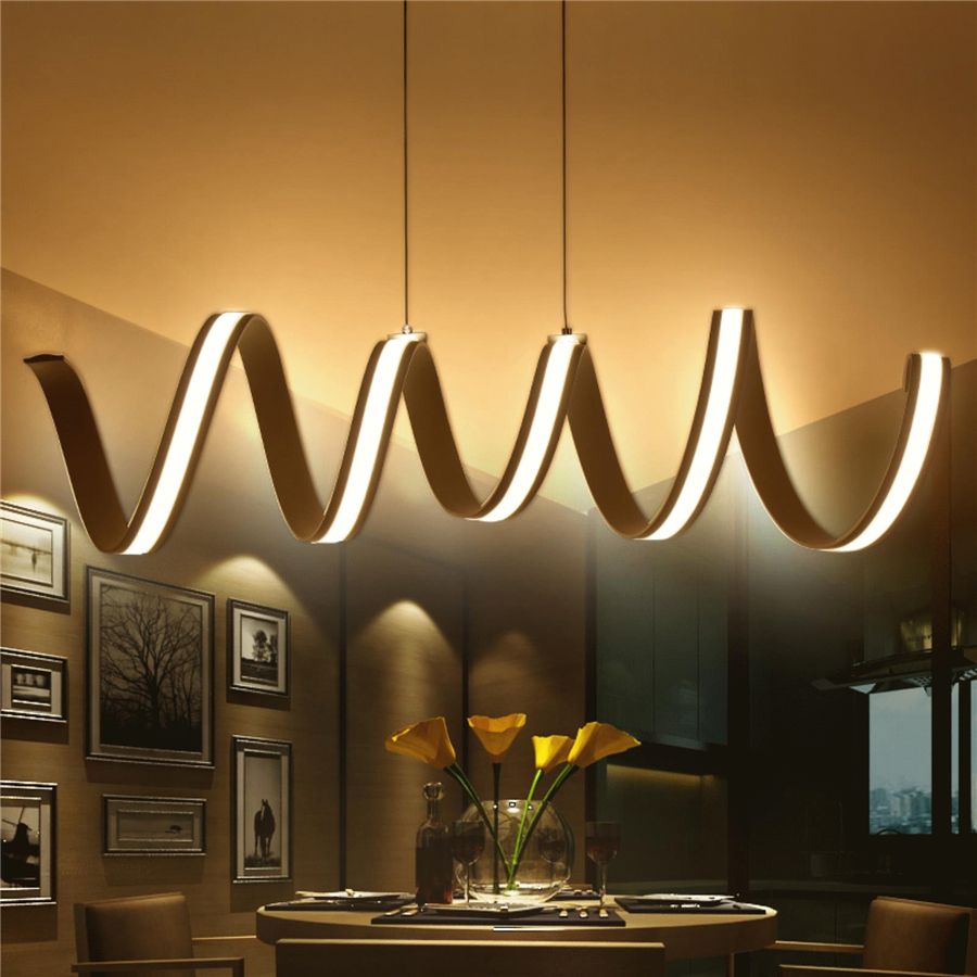 Compre Moderno LED Lámparas Colgantes Comedor Sala De Estar Lámparas ... Compre Moderno LED Lámparas Colgantes Comedor Sala De Estar Lámparas ...