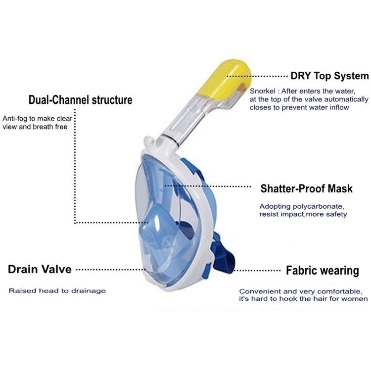 Shop Diving Masks Online, Underwater Full Face Snorkeling Mask Swimming