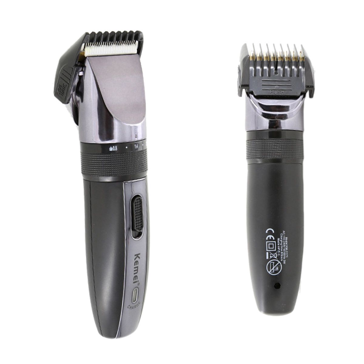 New Km 2017 Rechargeable Hair Clipper Electric Hair Trimmer Eu