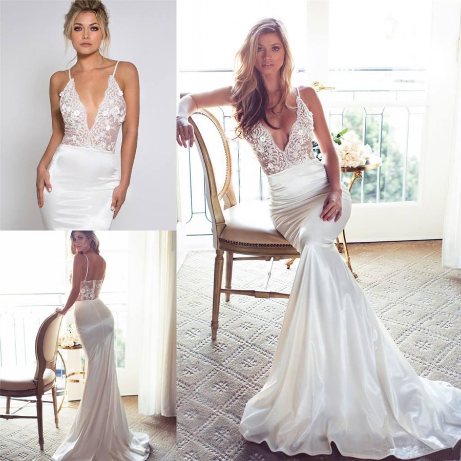 V-Neck Wedding Dresses