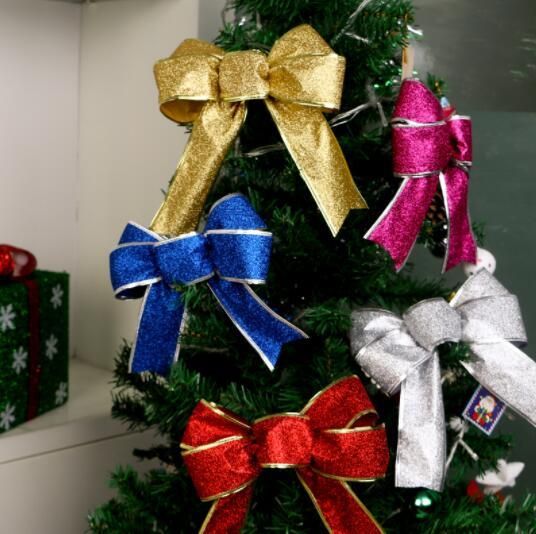 merry christmas decoration paper material colourful 24cm bows with bell christmas tree decorations bow tie christmas holiday decorations for sale holiday - Christmas Decorations Bows merry christmas decoration paper material colourful 24cm bows with bell christmas tree decorations bow tie christmas holiday decorations for sale holiday - Christmas Decorations Bows