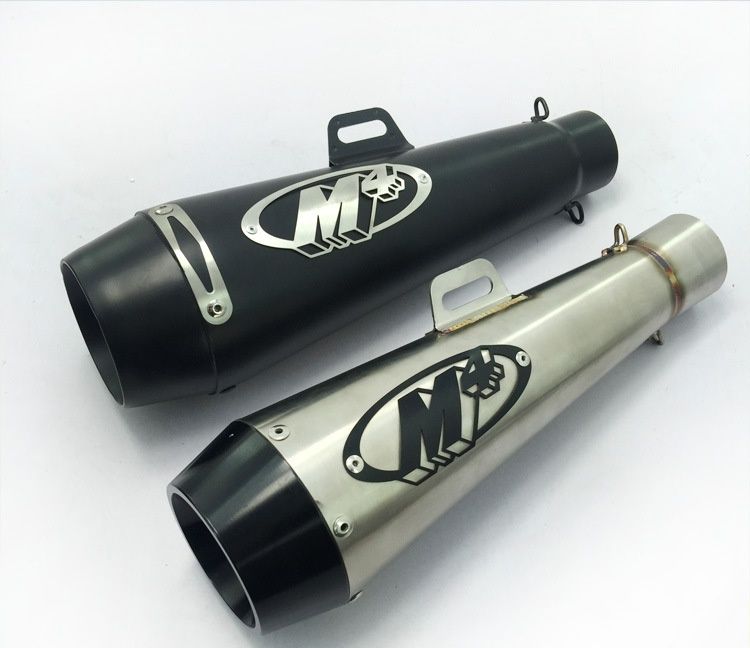 2019 M4 Muffler Exhaust 51mm Universal Motorcycle Exhaust Silencer For