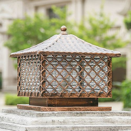 2019 Led Outdoor Wall Lamps Bronze Antique Brass Black Classic 2019 Led Outdoor Wall Lamps Bronze Antique Brass Black Classic Light Waterproof Post Bollard Lamp From Lamlux
