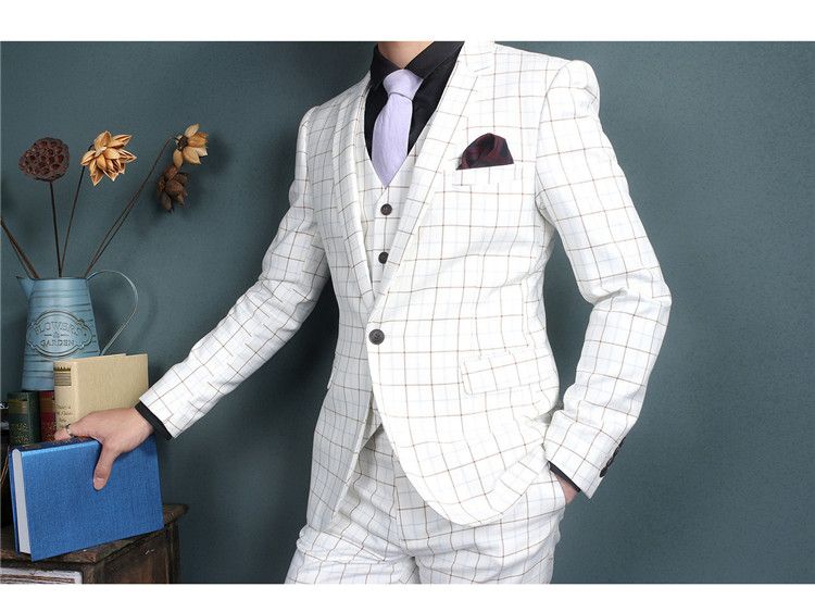 blue coat with white pant