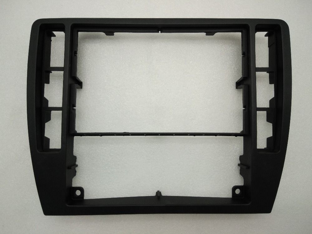 For VW Passat B5 Middle Escutcheon Center Decorative Box Dashboard Console Panel CD Recorder Frame Radio Face Trim 3B0 858 069