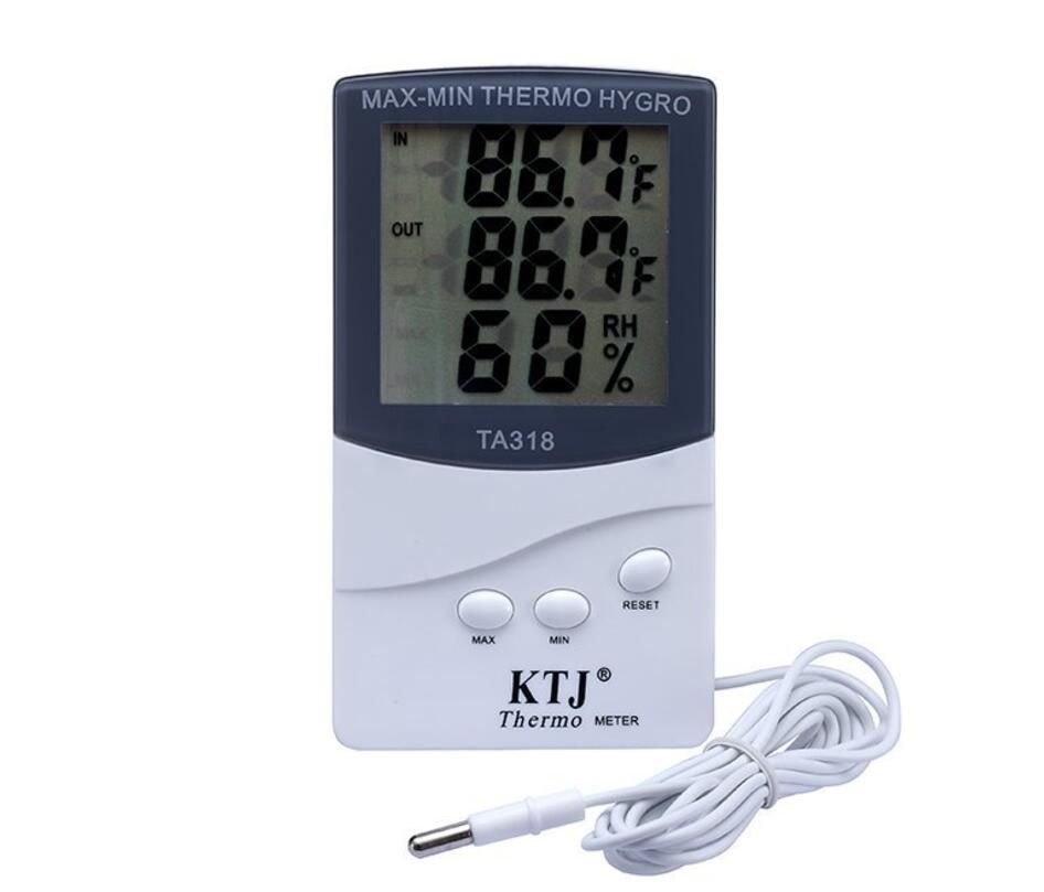 2020 KTJ TA318 High Quality Digital LCD Indoor/ Outdoor Thermometer