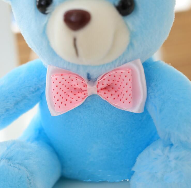 colour changing teddy bear