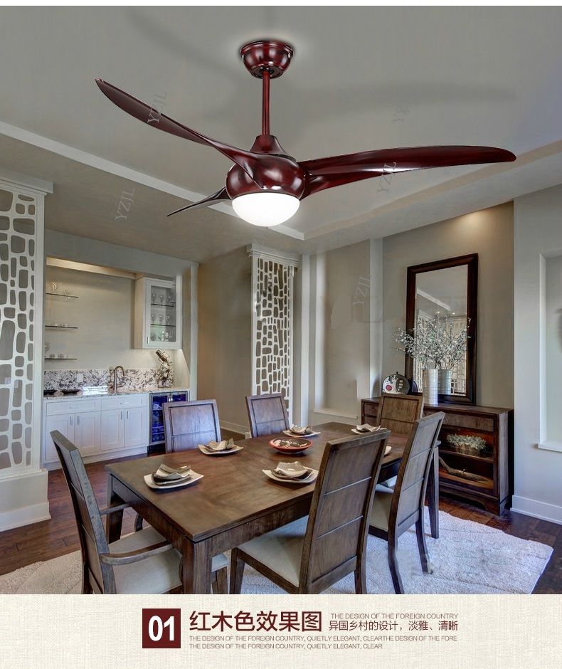 compre americana sala de jantar sala de estar fa moderno fa moderno teto teto levou fas de teto com controle remoto 52inch de kikizhao 2 072 69