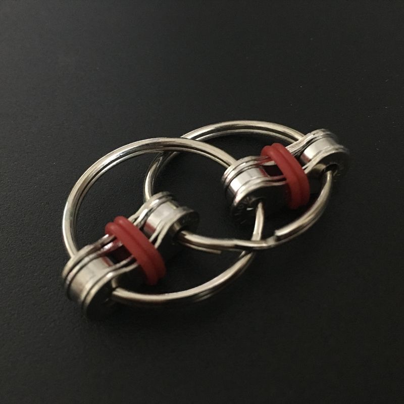 key ring fidget spinner