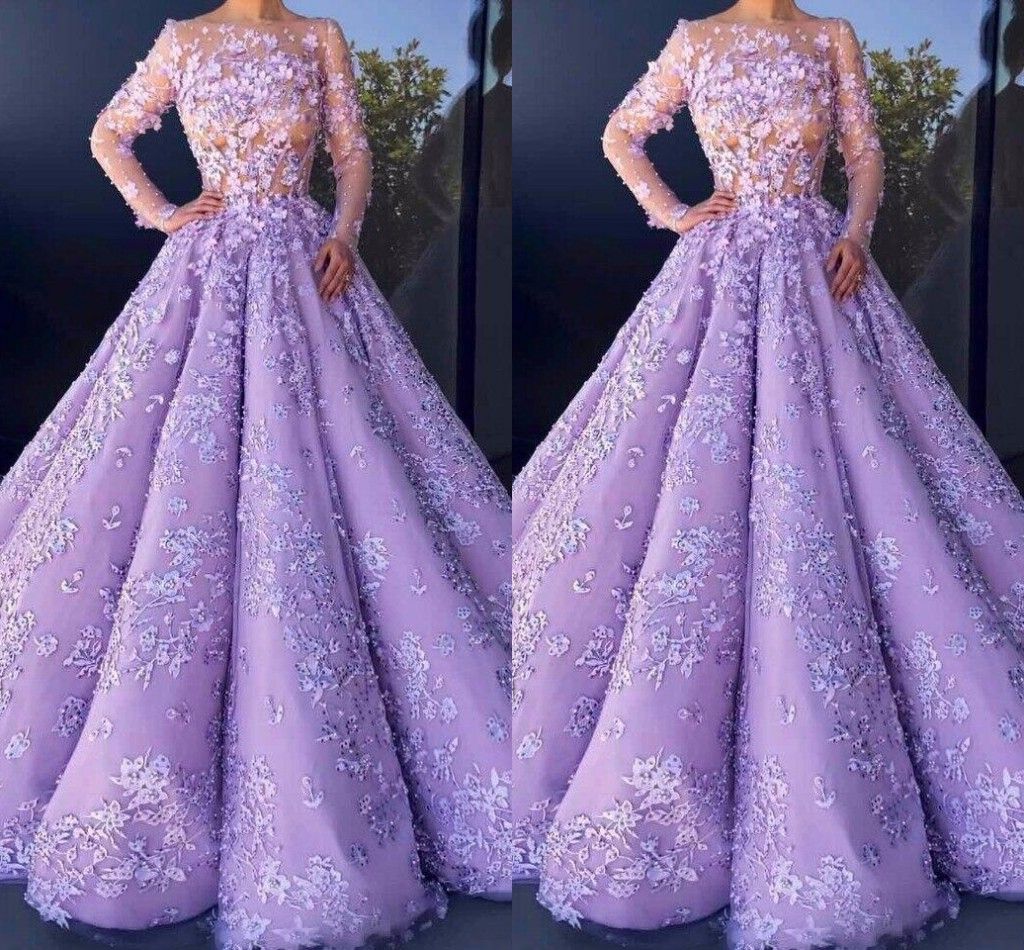 purple wedding dress with sleeves