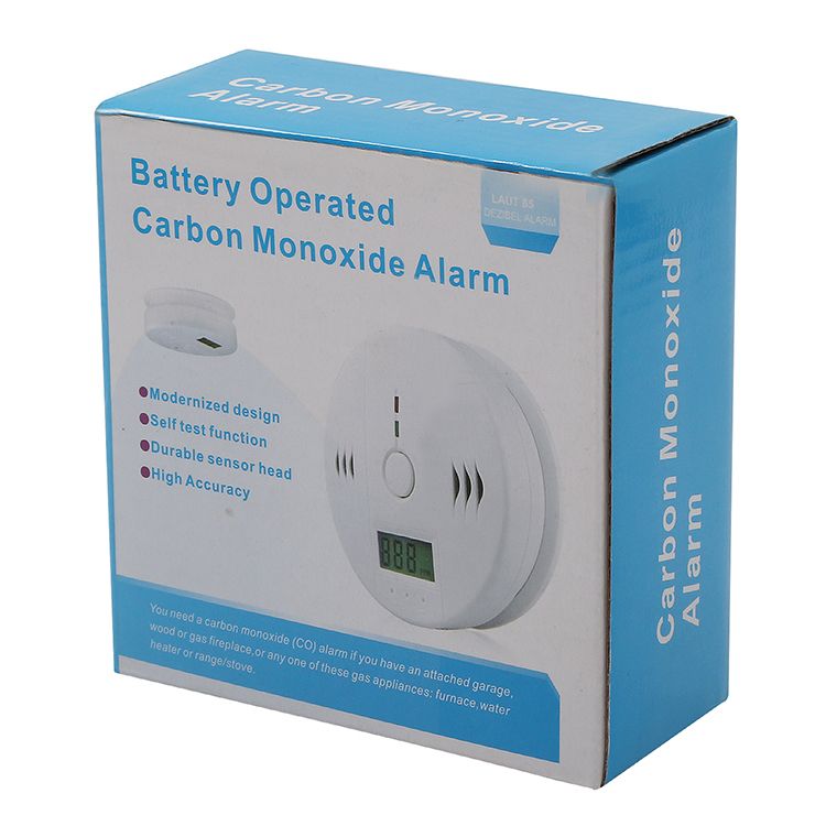 2020 5p CO Carbon Monoxide Tester Alarm Warning Sensor Detector Gas