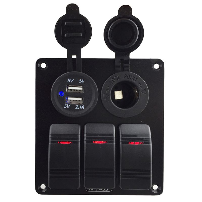 2 way marine switch basic electronics wiring diagram2019 12v 24v rv yacht marine boating rocker switch panel switches