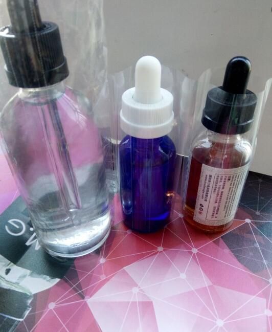 Shrink Wrap Glass Bottles 10ml 15ml 30ml 60ml E Liquid E Juice Glass