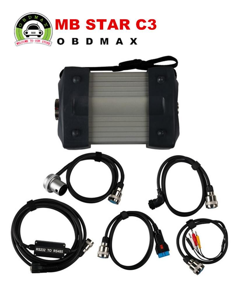 Best Quality MB Star C3 Pro V2016.7 For Benz Trucks & Cars With 5 Cables