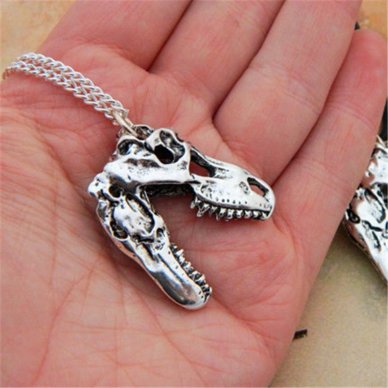 Whole T Rex Necklace Tyrannosaurus Dinosaur Whole T Rex Necklace Tyrannosaurus Dinosaur Jewellery Gift In Silver Diamond Pendants From Diy2018