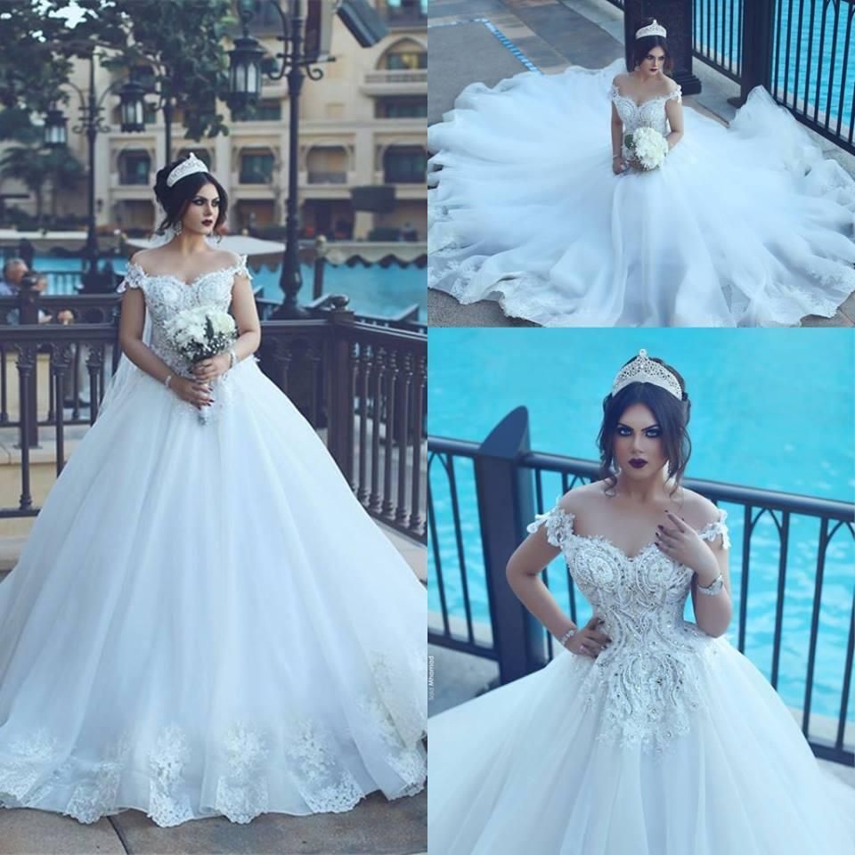 off the shoulder wedding dresses 2017