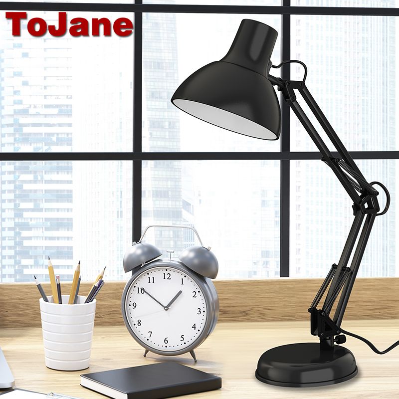 2018 Tojane Tg603 Flexible Desk Lamp Long Swing Arm Led 2018 Tojane Tg603 Flexible Desk Lamp Long Swing Arm Led Metal Architect Adjule Folding Twin Table Reading From Wbgd01
