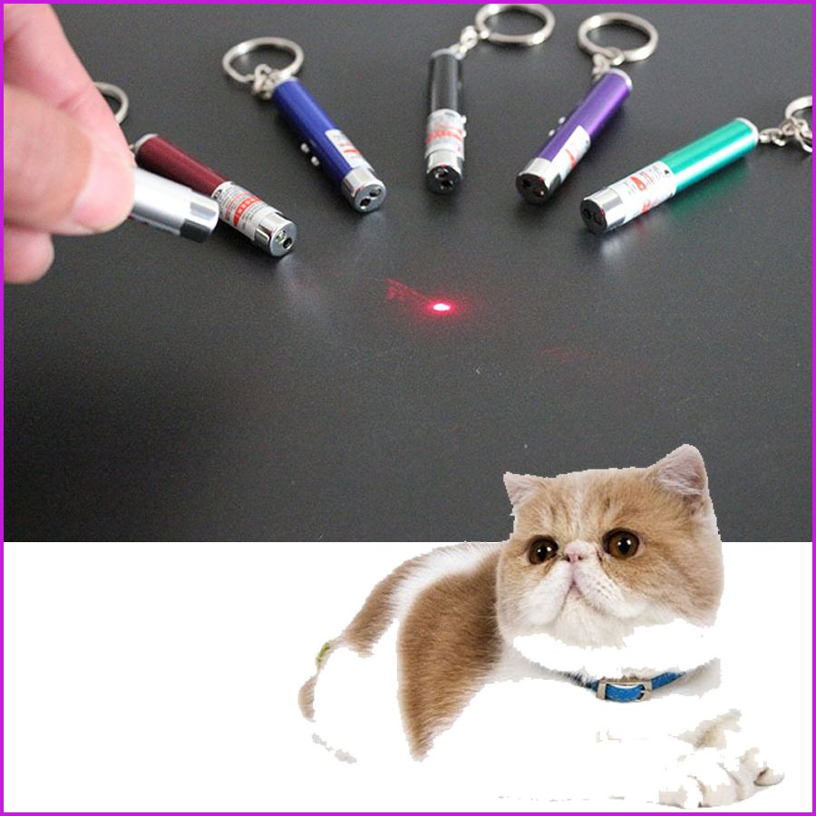 Acheter Laser Tease Cats Rods, Le Nouveau Chat Jouets LED Lumière Laser